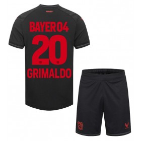 Bayer Leverkusen Alejandro Grimaldo #20 Heimtrikot 2023-24 Kurzarm (+ kurze hosen)